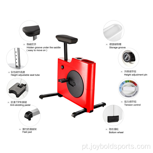 Equipamento de musculação bicicleta ergométrica ultrassilenciosa